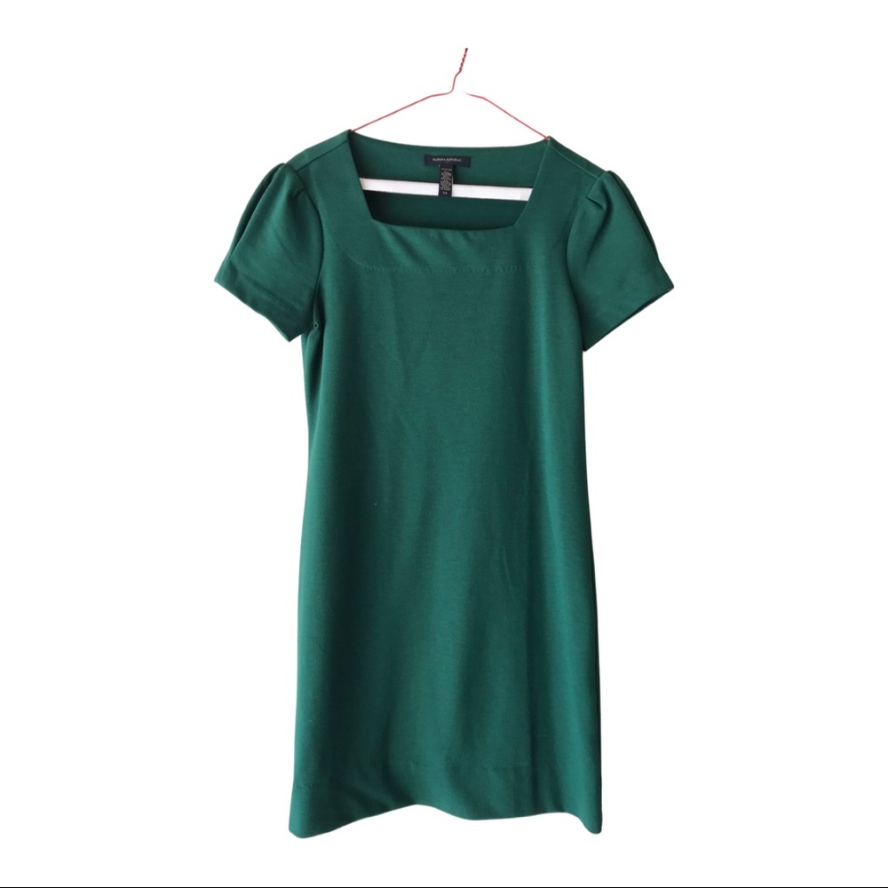 Banana Republic Factory Green Dress, XS
